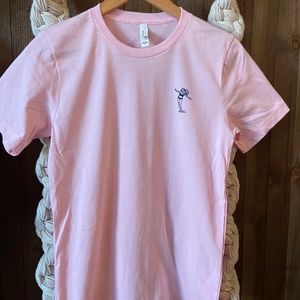 Helia Brewing Co - Born and Raised Tee - Pink  Beachly  Men's Large  NEW